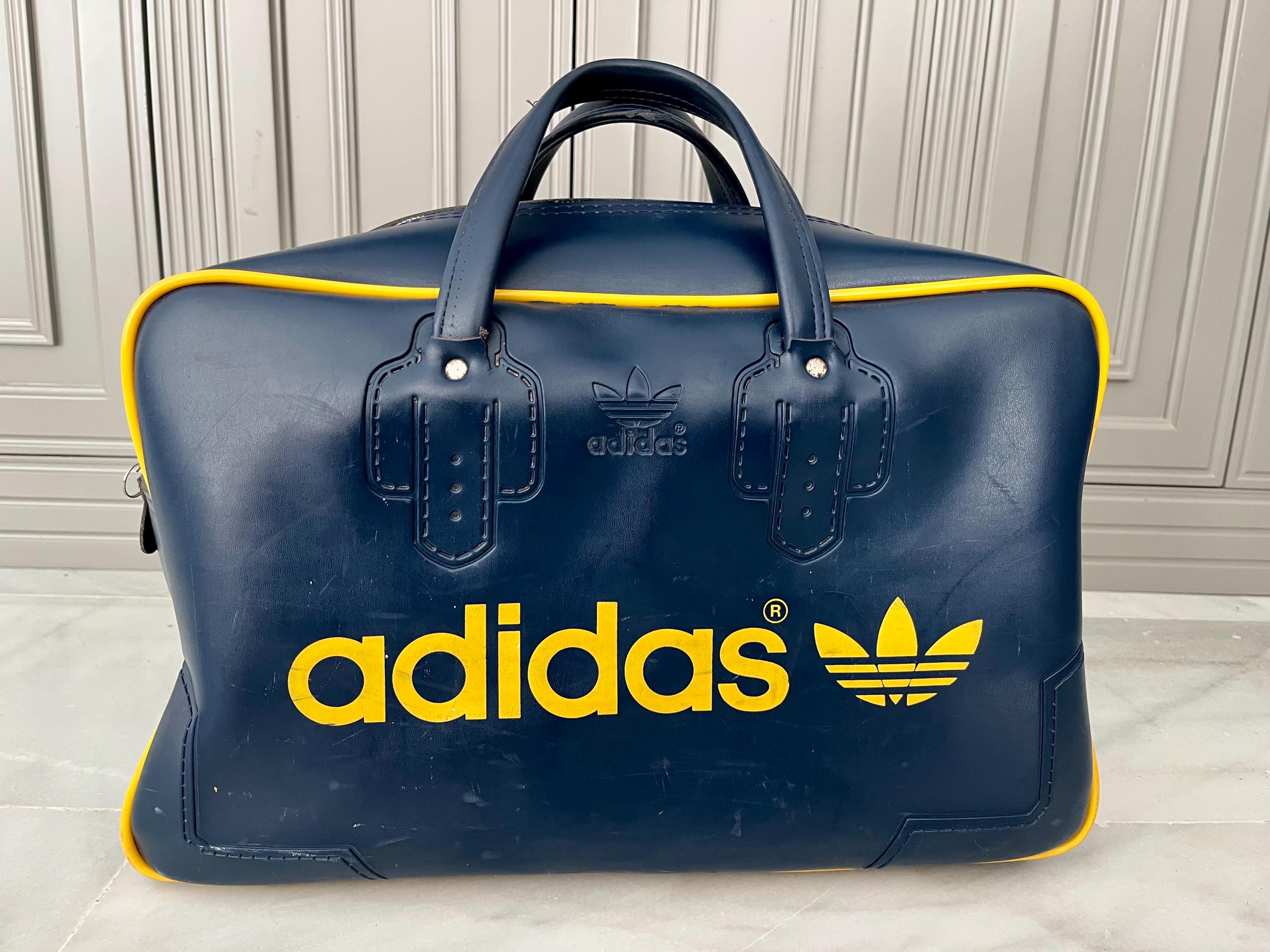 Vintage 70's Adidas Deadstock Tennis Bag Very Rare Authentic
