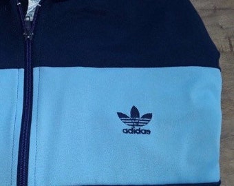 Adidas Ventex Made in France Vintage Jacket Track Top Blue M - Etsy