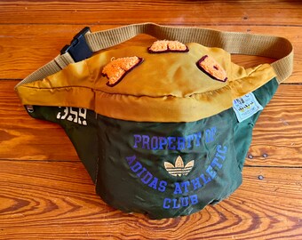 ADIDAS ATHLETIC CLUB Bum bag Vintage 80’s Deadstock Collectors Sportbag Gym bag retro tennis West Germany