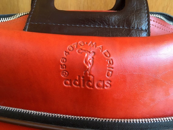 VERY RARE!! Adidas Vintage 60's Orange Deadstock Handbag