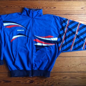 Adidas Vintage Olympic Games Seoul 1988 France Jacket Very Rare 
