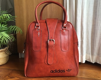 sac de voyage Adidas vintage des années 70 très rare fabriqué en Yougoslavie