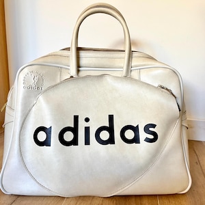 1960〜60s adidas Old Logo Bag フランス製 VERY RARE!! Adidas 60's Authentic Vintage Handbag Travel Gym Bag
