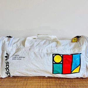 ADIDAS Ivan Lendl Tennis BAG Vintage 80's I Want I Can Deadstock