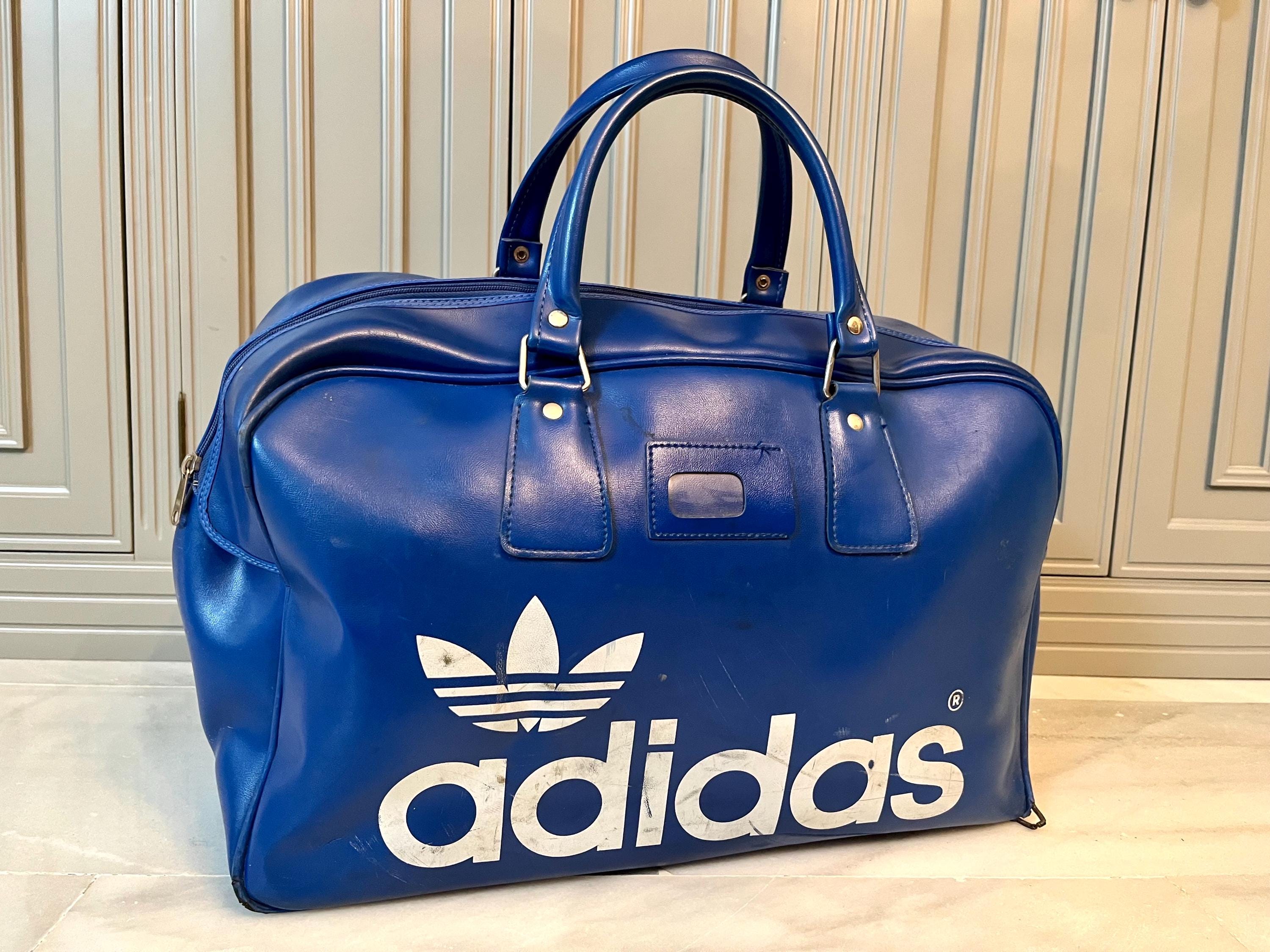 adidas 70s Peter Black 英国製 ボストンバッグ ネイビー Amazing Peter Black 70's Adidas Travel Bag Gym Sport Vintage Bag