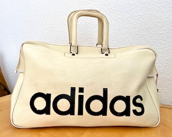 Vintage Sport Bag Adidas 30 Original 1980s - Dark Blue