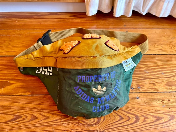 ADIDAS ATHLETIC CLUB Bum Bag Vintage 80's Deadstock