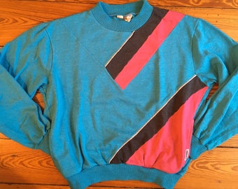 COMES OUT!! Adidas Sweatshirt 80’s Pullover Sweater Vintage size S