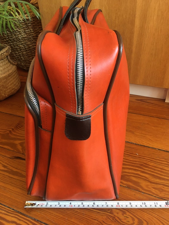 VERY RARE!! Adidas Vintage 60's Orange Deadstock Handbag