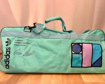 ADIDAS Ivan Lendl BAG Vintage 80’s i want i can Deadstock Collectors Sportbag Gym bag retro tennis