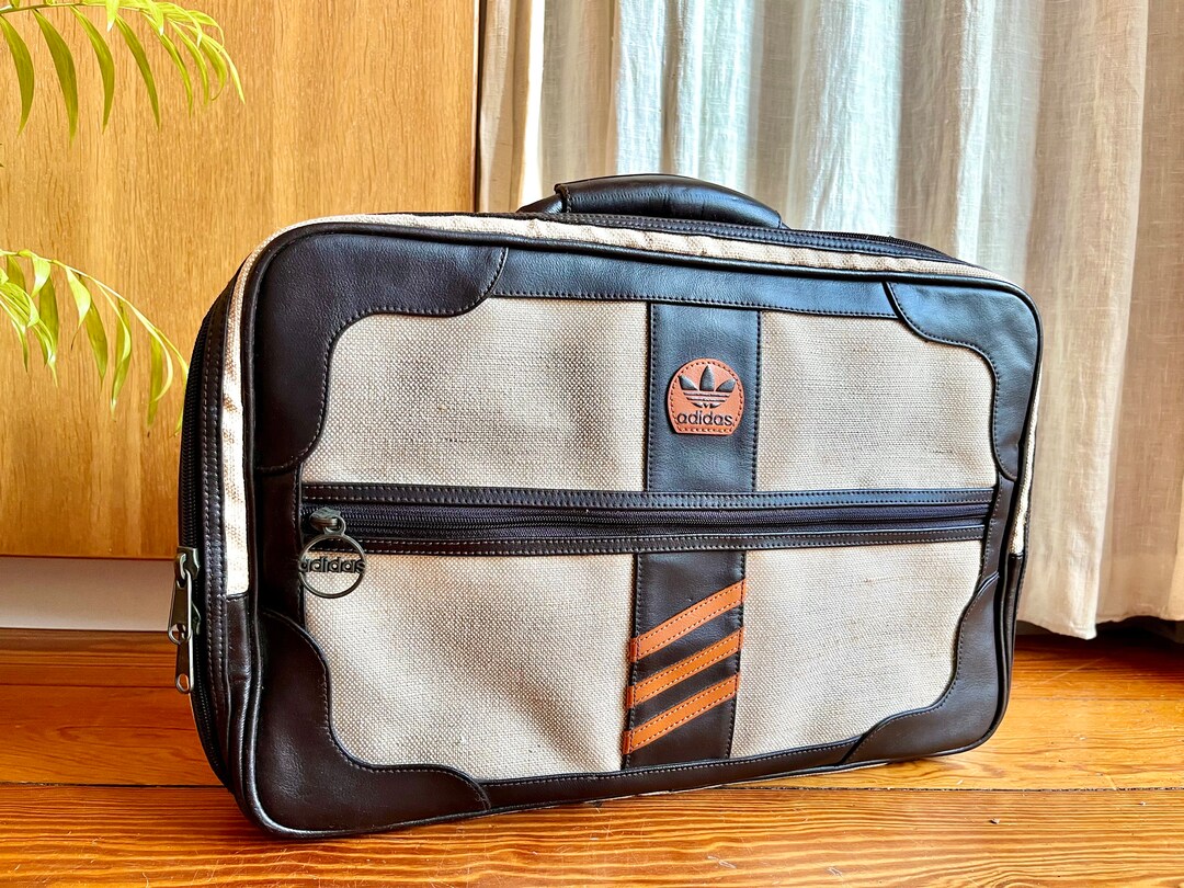 Amazing ADIDAS 80s Office BRIEFCASE HANDBAG School Deadstock Etsy
