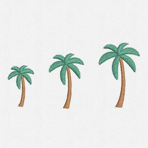 Mini Palm Tree Machine Embroidery Design 3 Sizes Etsy Mini Palm Tree Machine Embroidery Design 3 Sizes Etsy