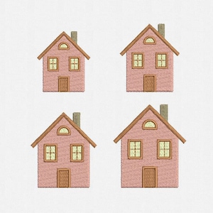 Home Machine Embroidery Design - 4 Sizes
