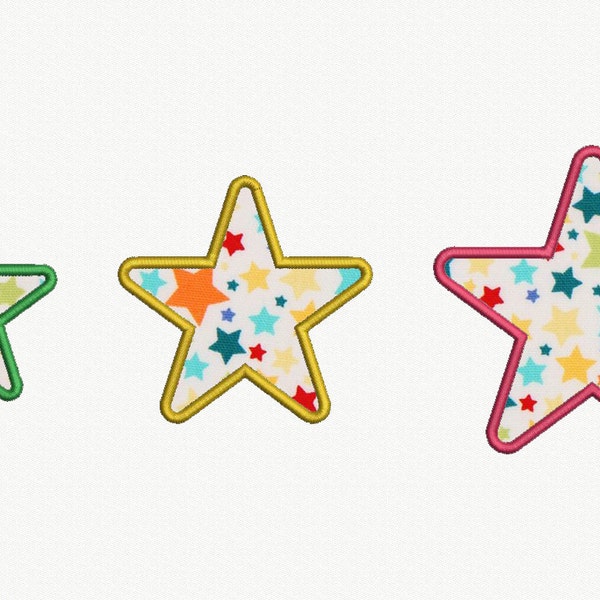 Star Applique - Etsy