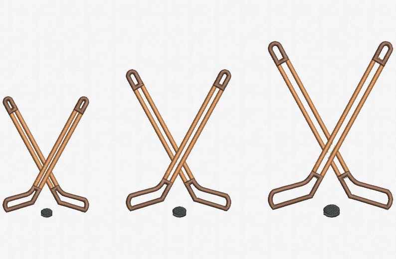 Hockey Applique Machine Embroidery Design 3 Sizes Etsy Hockey embroidery machine applique designs 2553 visit