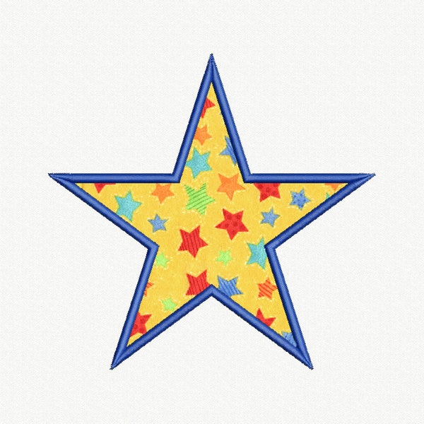 Star Applique - Etsy