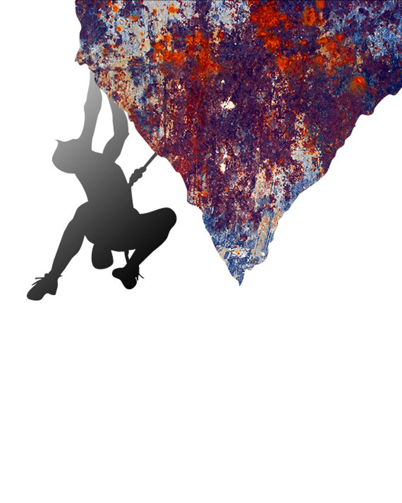 Climbing Print, Rock Climbing Art, Rock Climbing Print, Outdoor Print ...