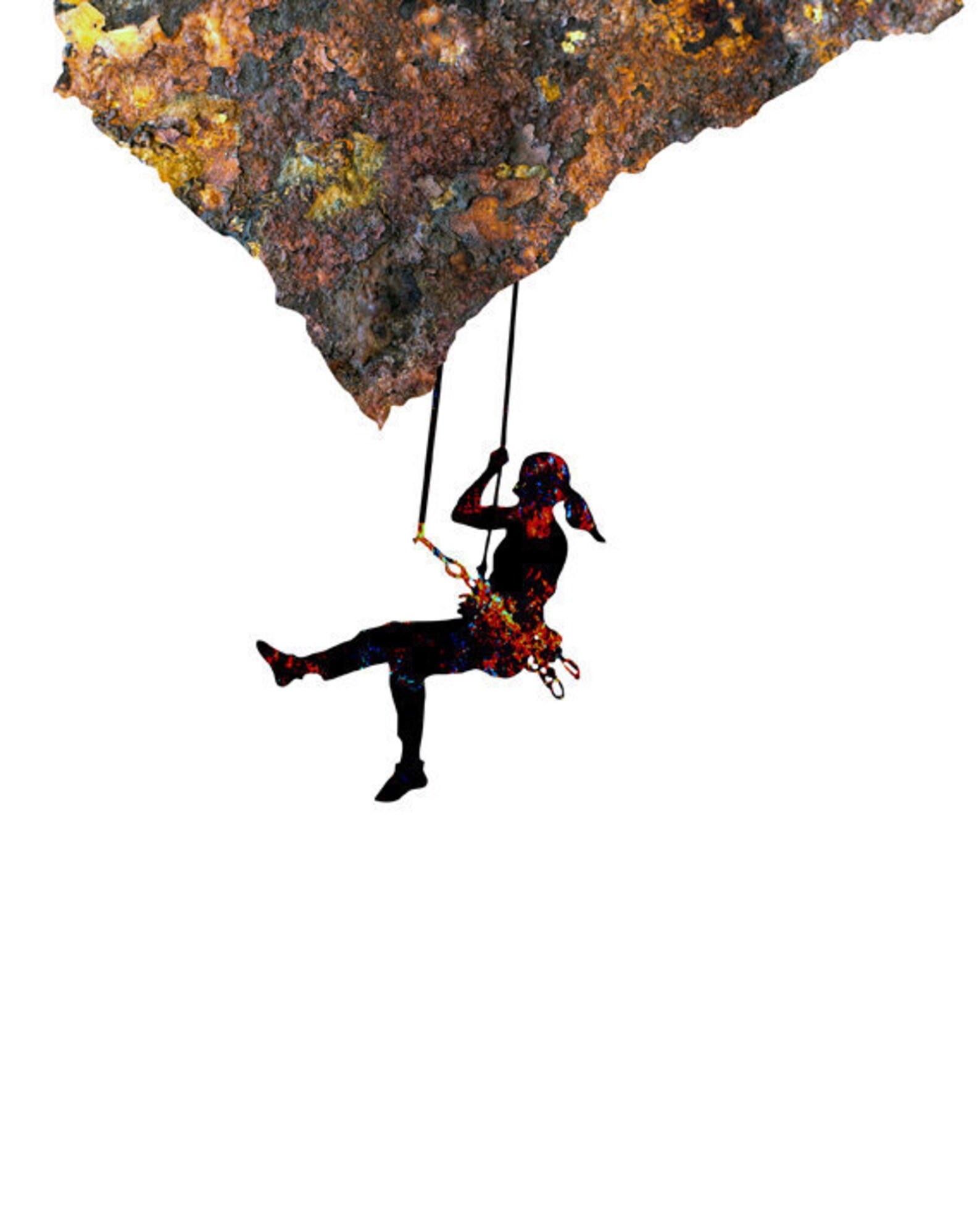 Mountaineering Print Mountaineering Art Rock Climber Rock Etsy