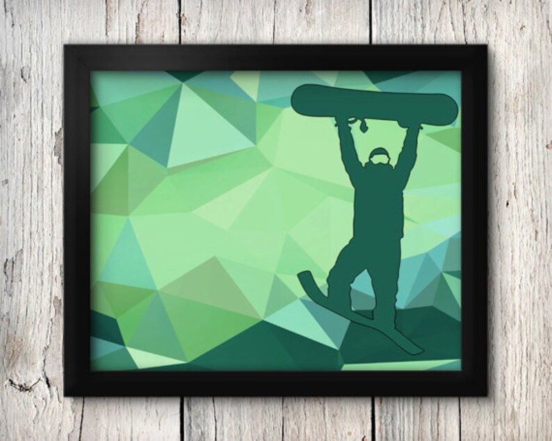 Ski Print Ski Art Downhill Skiing Skiing Poster Ski Wall Etsy