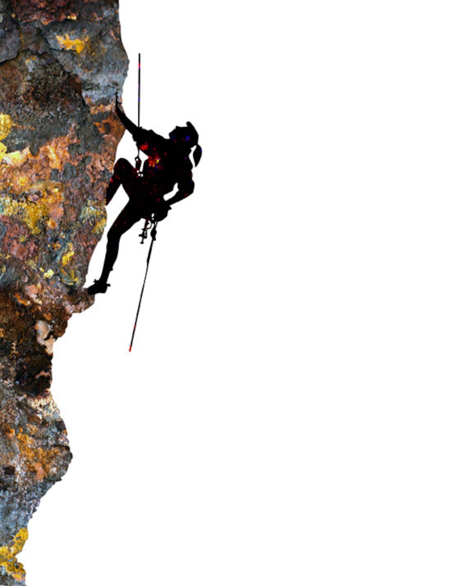 Mountaineering Print Mountaineering Art Rock Climber Rock Etsy