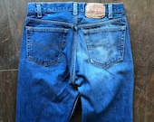 Made in USA Faded Levi s 501 Blue Jeans 30x31 (Measured)