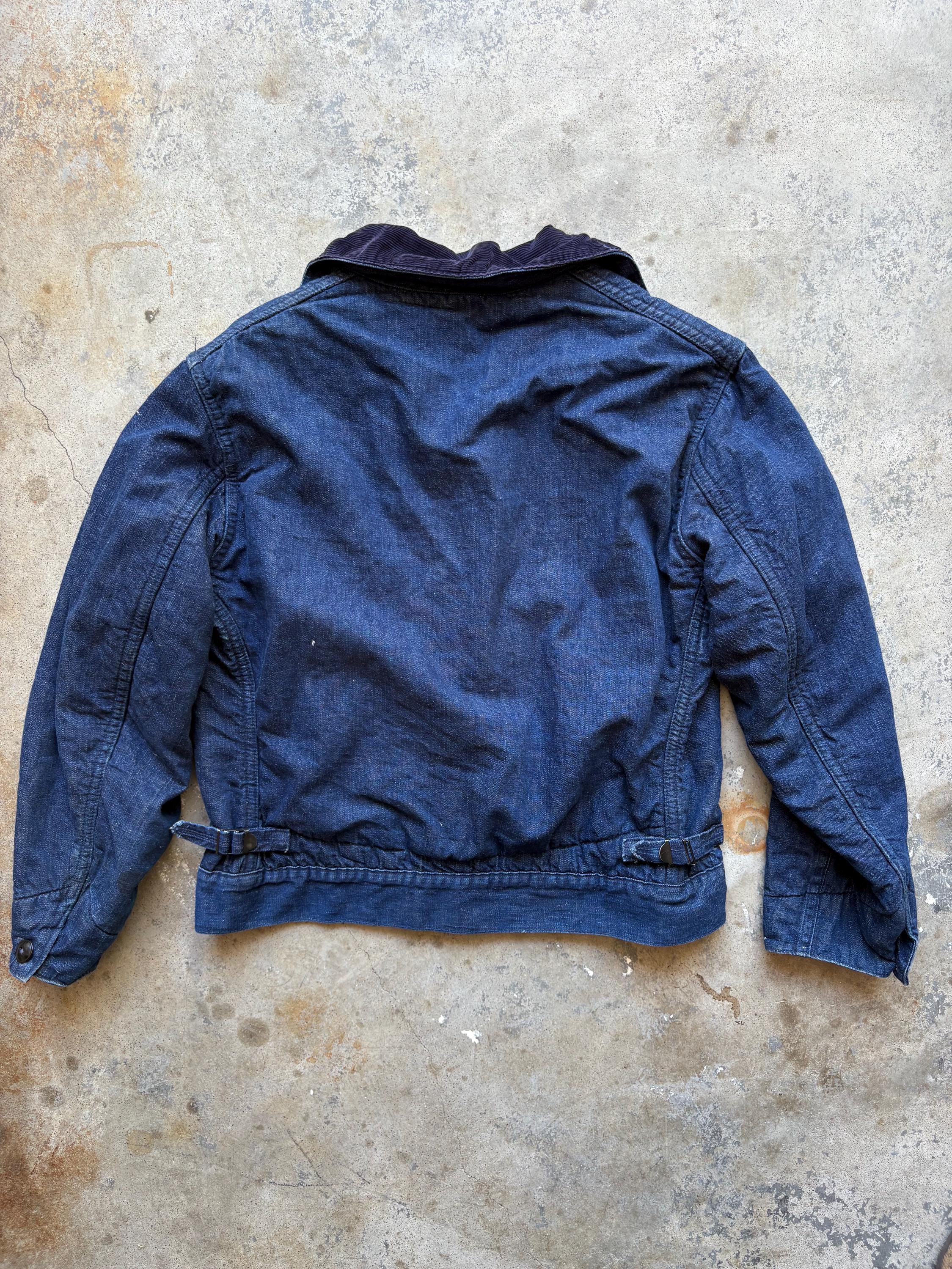 1950s Hercules Blanket Lined Denim Work Jacket (small) - Etsy
