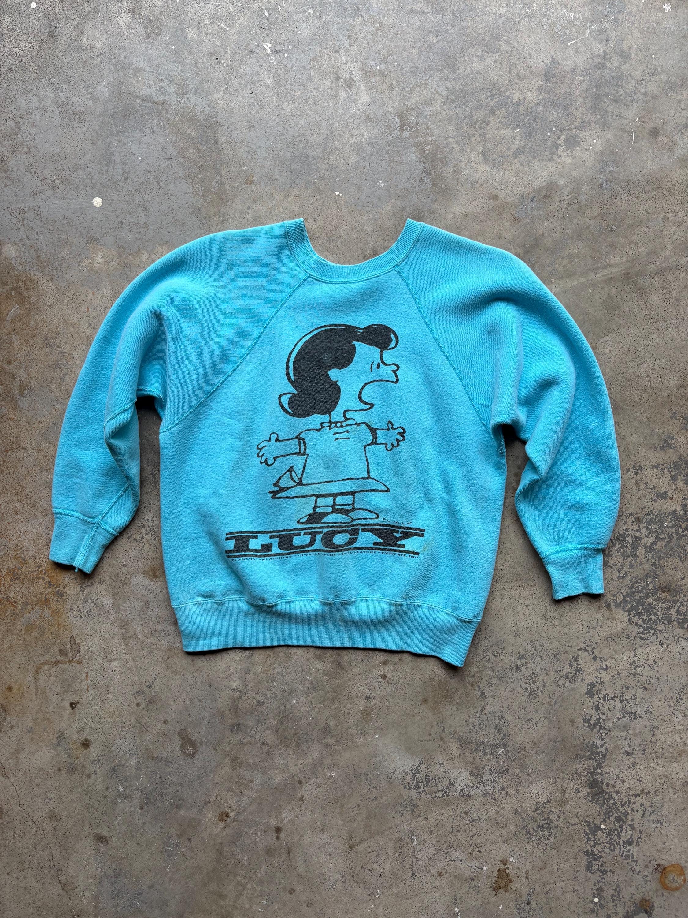 Vintage 60s Peanuts Sweatshirt - Etsy