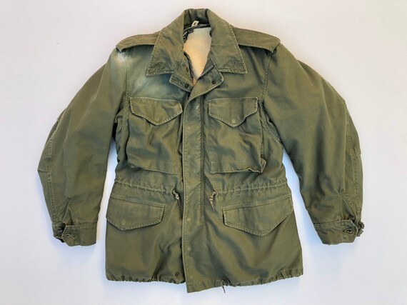 Korean War M-51 Field Jacket Olive Green Army Coat