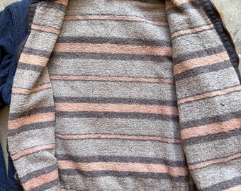 1950s Hercules Blanket Lined Denim Work Jacket (small) - Etsy