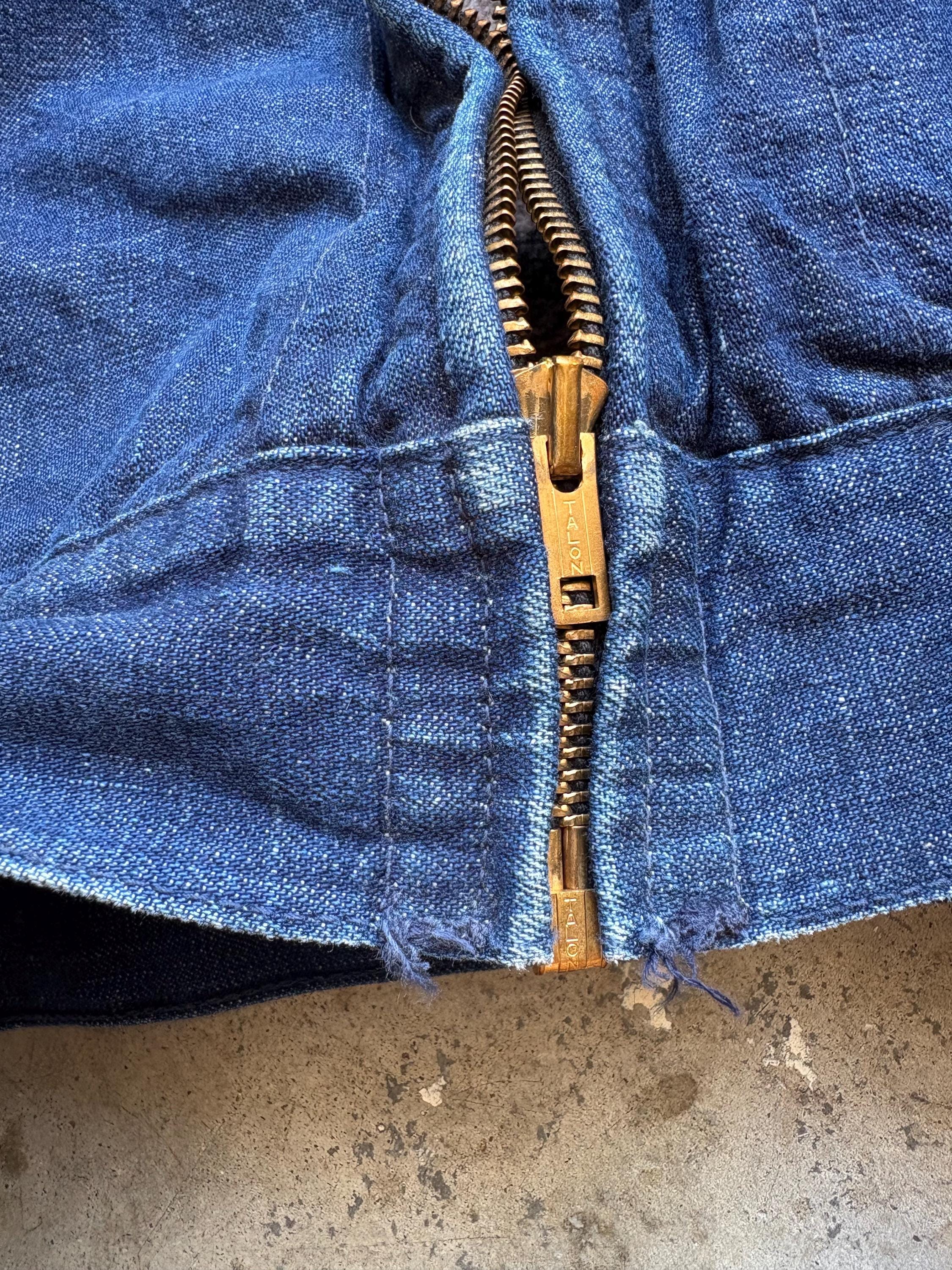 40〜50's HERCULES DENIM BLANKET JACKET　L 40〜50's HERCULES DENIM BLANKET JACKET L Vintage 1940-1950's