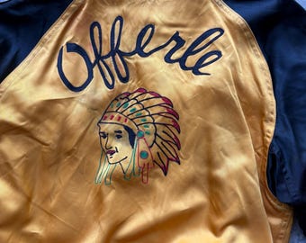 Vintage 1950s Thule Greenland Reversible Satin and Velvet Kids