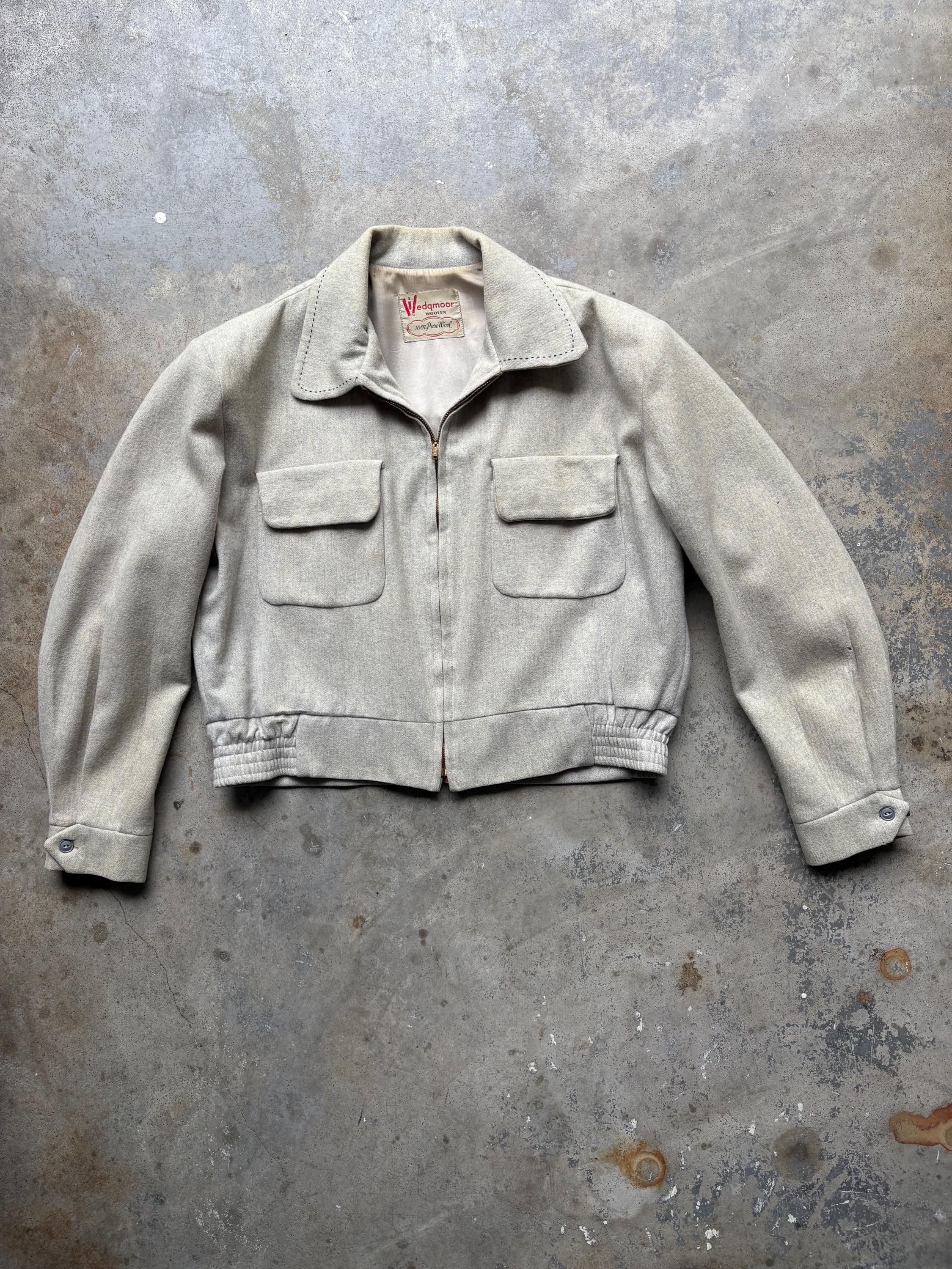 50s Gabardine Jacket - Etsy