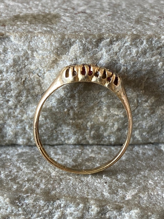 A Wonderful And Unusual Victorian Ruby And Diamon… - image 5