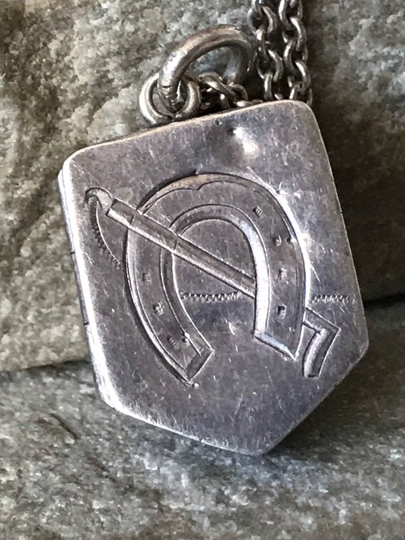 A Wonderful Victorian Silver Locket and 