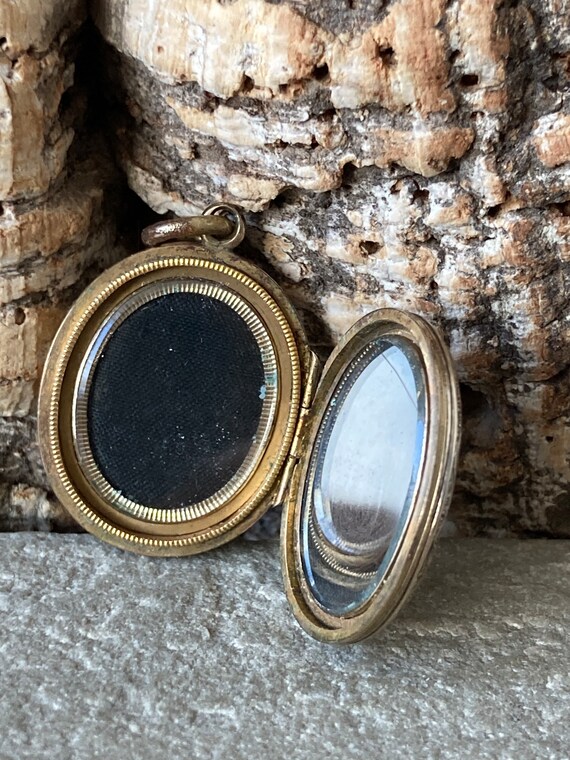 A Wonderful Victorian 9ct Gold Bk And Ft Mourning… - image 3