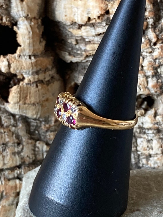 A Wonderful And Unusual Victorian Ruby And Diamon… - image 6