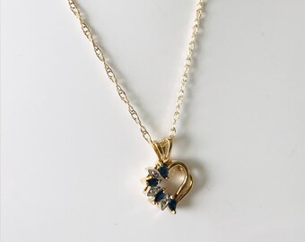 Diamond Heart Pendant SKU 4072
