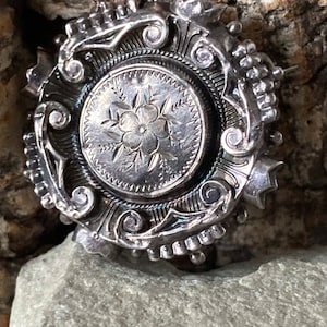 A Lovely Victorian Silver Brooch    SKU7045