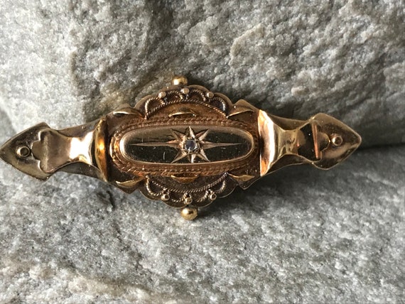 A Wonderful Victorian/Edwardian Diamond brooch   … - image 1