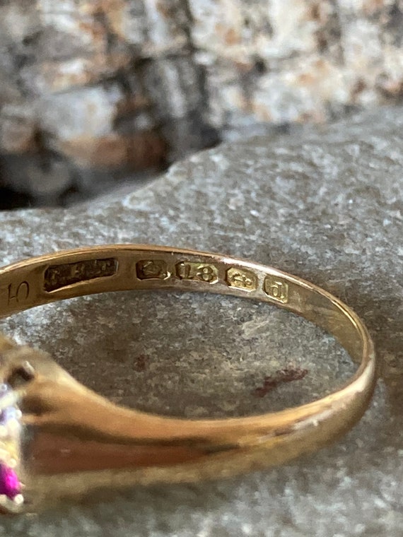 A Wonderful And Unusual Victorian Ruby And Diamon… - image 7