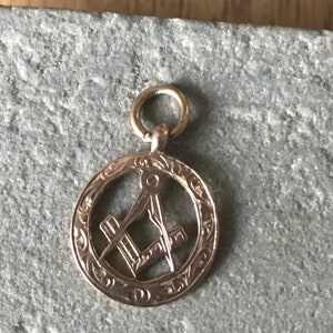 A Vintage Masonic Pendant   SKU2497