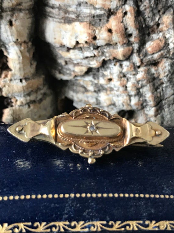 A Wonderful Victorian/Edwardian Diamond brooch   … - image 2