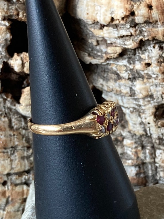 A Wonderful And Unusual Victorian Ruby And Diamon… - image 9