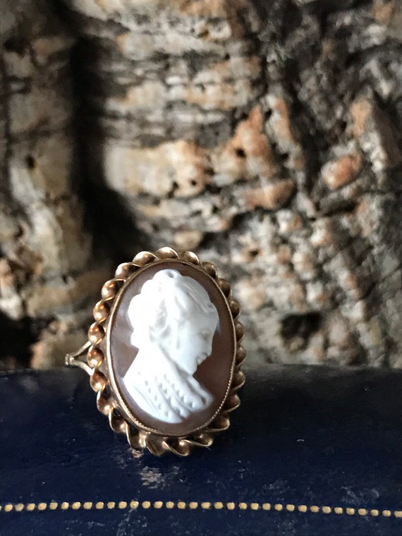 A Statement Classic Vintage Cameo Ring   SKU3485 - image 5
