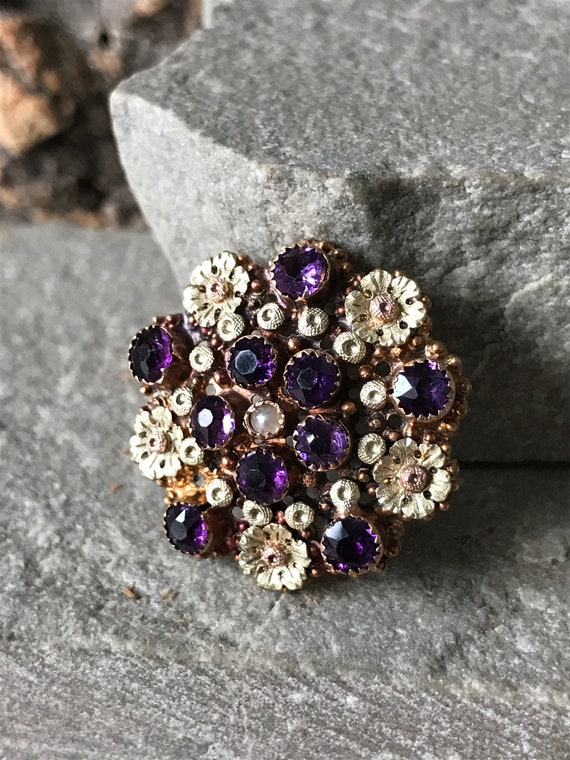 A Wonderful Victorian Amethyst Brooch      SKU2500 - image 8