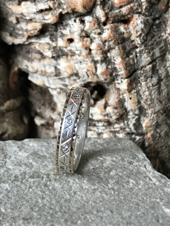 Faux eternity best sale ring