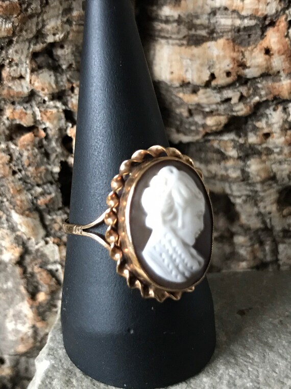 A Statement Classic Vintage Cameo Ring   SKU3485 - image 7