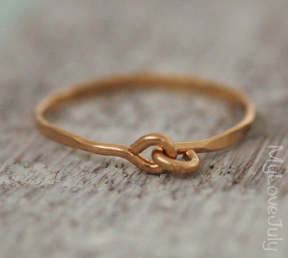 Knot ring, gold knot ring, silver knot ring, knot knuckle ring, above knuckle ring, knuckle ring, friendship ring