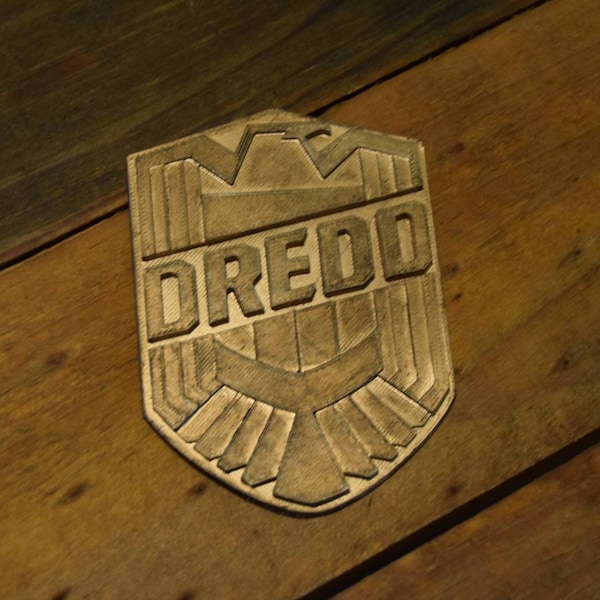 Judge Dredd Megacity One Justice Dept Badge