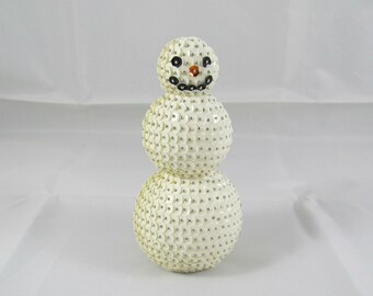 Snowman Sequin Ornament, Table Decoration, Centerpiece